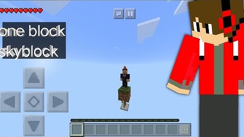 One block skyblock ep1 timelapse