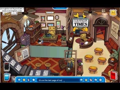 Club Penguin Tutorials # 1 - Hoe key Rockhopper's (Pin)