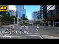Driving In The City Centre | Sydney Australia | 4K UHD
