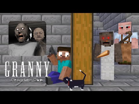 مدرسه هیولا: GRANNY فصل 2 چالش - انیمیشن Minecraft