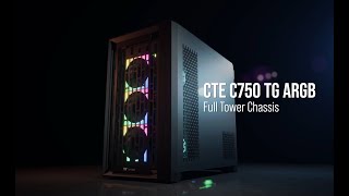 Thermaltake CTE C750 Series Chassis Product Animation - Centralized Thermal Efficiency