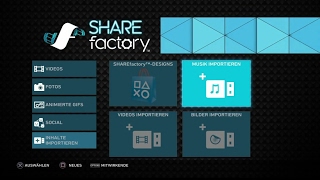 SHAREfactory Musik importieren!