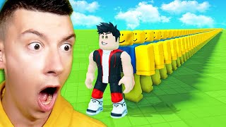 J'AMÉLIORE 1,000,000 DE CLONE NOOB (pour les tuer..) dans Roblox