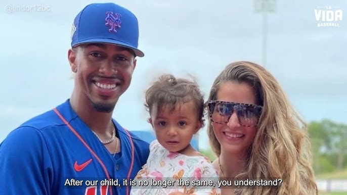 Francisco Lindor's daughter Kalina stole the show during Saturday