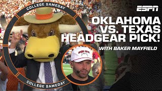 Lee Corso's headgear pick for Oklahoma vs. Texas with Baker Mayfield | College GameDay