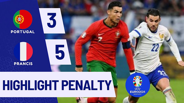 Highlight Penalty Portugal 3 VS 5 Prancis  UEFA EURO 2024 #euro2024 #ronaldo #portugal #prancis