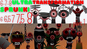 How to make Animation in Scratch? ULTRA Transformation Sprunki Phase 6,5 - 7,5 :Incredibox P1