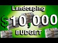 Landscape Design on a Budget / What you REALLY get for $10,000