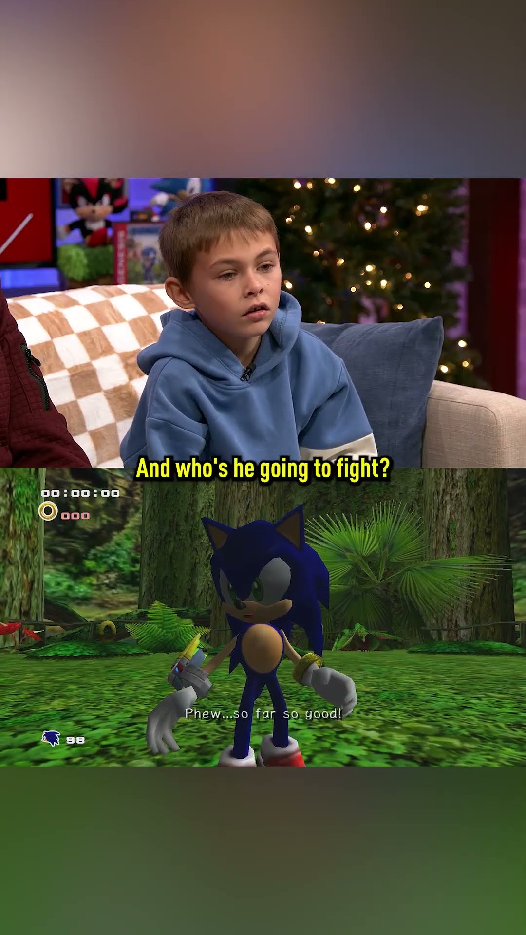 Sonic 3 features Shadow, but his debut was in Sonic Adventure 2. Presented by #Sonic3Movie