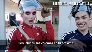 Jeffree Star: Destroying Makeup We Hated In 2018 feat. James Charles 2\/2 (subtitulado al español)