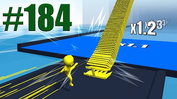 Stack Colors - Gameplay ( Level 184 ) Walkthrough