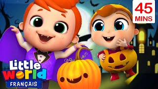 C’est l’Halloween ! | Comptines pour les tout-petits | Little World Français