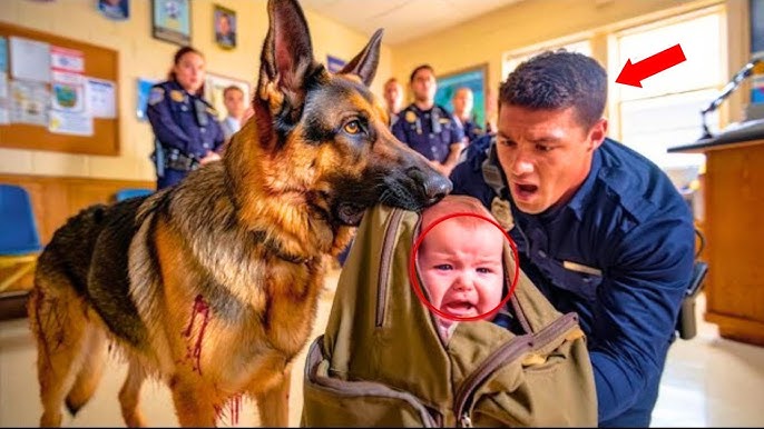 Wounded K9 Dragged Backpack to Police — What's Inside Leaves Everyone  Stunned - YouTube