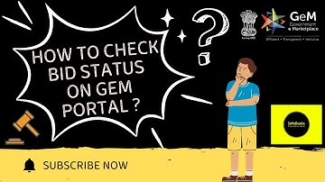 How to check Gem Bid Status? Gem Bid status kaise check kare?