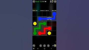 How To Solve Flow Free Bridges Classic Pack Level 10 5x5 Board Walk Through Solution Walkthrough