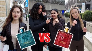 Women React Versace Eros Vs Versace Eros Flame Men s Cologne