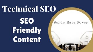 SEO Content Writing - SEO Training Part 3 Step 1