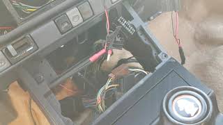 Knight rider 1982 center console fitted