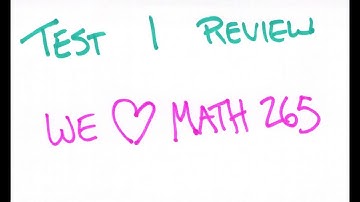 Calculus 3, Geometry of space and vectors review (Fall 2017)