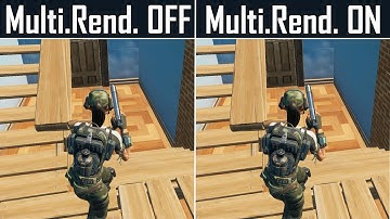 Fortnite OFF vs. ON Multithreaded Rendering | i5 2400 OC 3.8 GHz