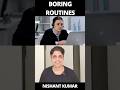 Boring Routines = Great Results !!