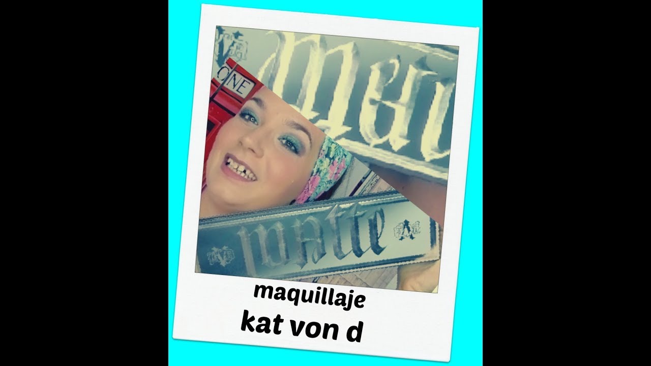 maquillaje metal matte kvd!!!!!!