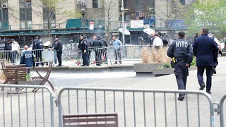 Procès de Donald Trump à New-York : une personne tente de s'immoler par le feu devant le tribunal