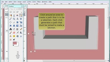 GIMP: Cleaning Magnetic Core image using Select by Color tool