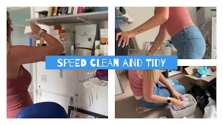 Speed Clean and Organise My Office With Me Cleaning Motivation
