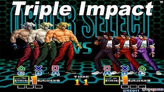 The king of fighter 2002 - Hack Omega 1.0 Triple Impact Update 2021 screenshot 4
