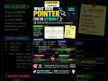 Most beginners memorize POINTER. Few actually understand it. 😱🔥#shorts