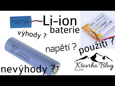 Video: Jaký je rozdíl mezi NiCad a lithium-iontovými bateriemi?