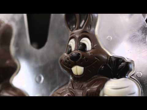 Wie entsteht ein Schokoladen Osterhase?