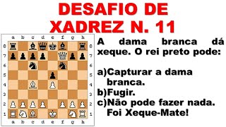 Rainha branca xeque-mate rei preto