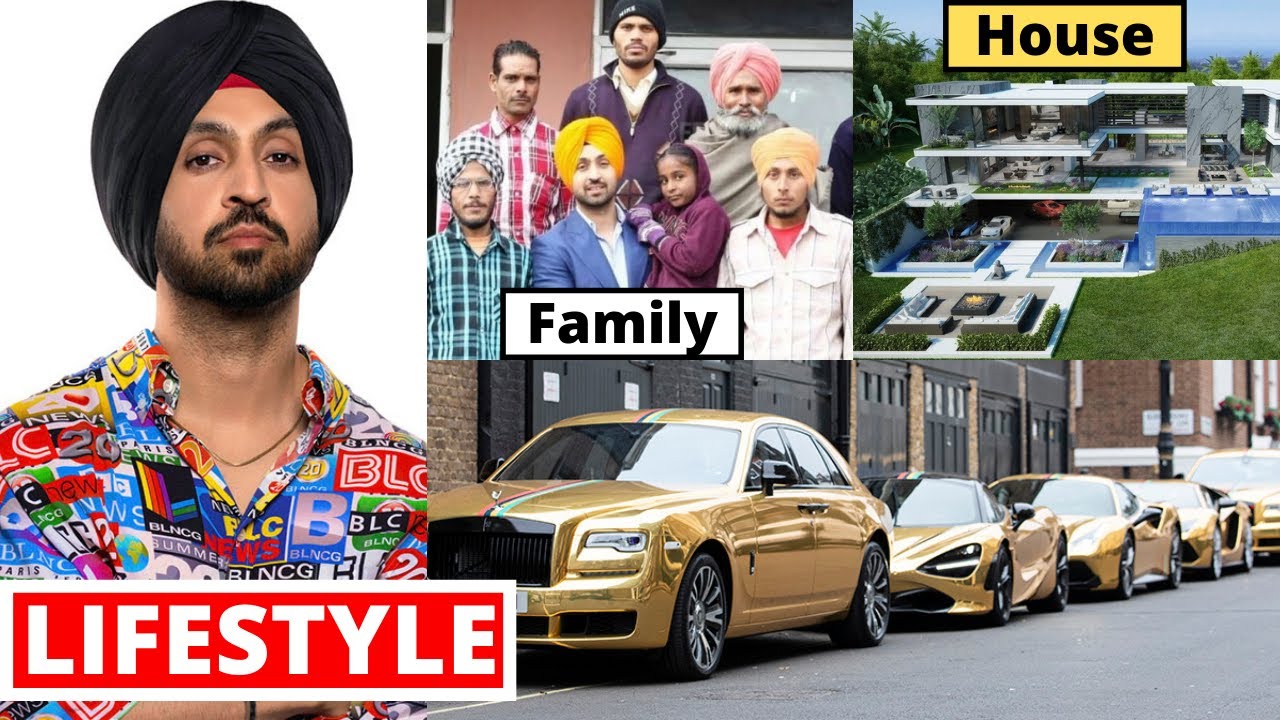 Diljit Dosanjh Lifestyle 2021, Wife, Songs, Son, House,  Cars,Family,Biography,Income,Movies&NetWorth 