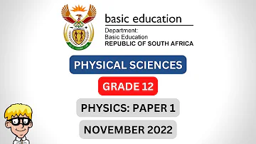 November 2022 Physical Science Paper 1