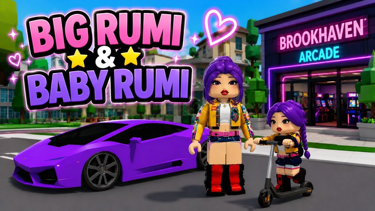 Taking Care of Baby Rumi for a Day! Roblox Brookhaven Roleplay - YouTube