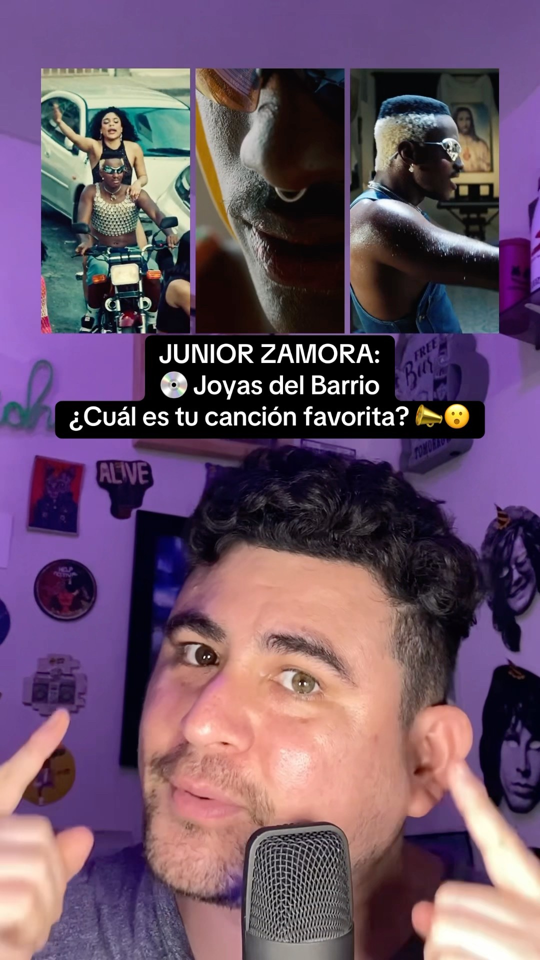 JUNIOR ZAMORA: ? Joyas Del Barrio: ¿Cuál es tu tema favorito? ??