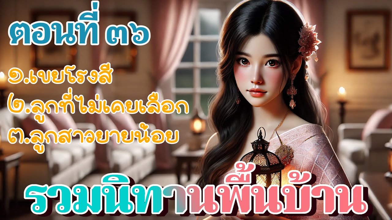 รวมนิทานพื้นบ้าน ตอนที่ ๓๖ ฟังเพลินๆ ยาวๆ