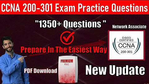 🔥CCNA 200-301 Paid Questions Free ✅ 2025 |📋1350+ Practice Questions | CCNA Latest Course 2025 v1.1