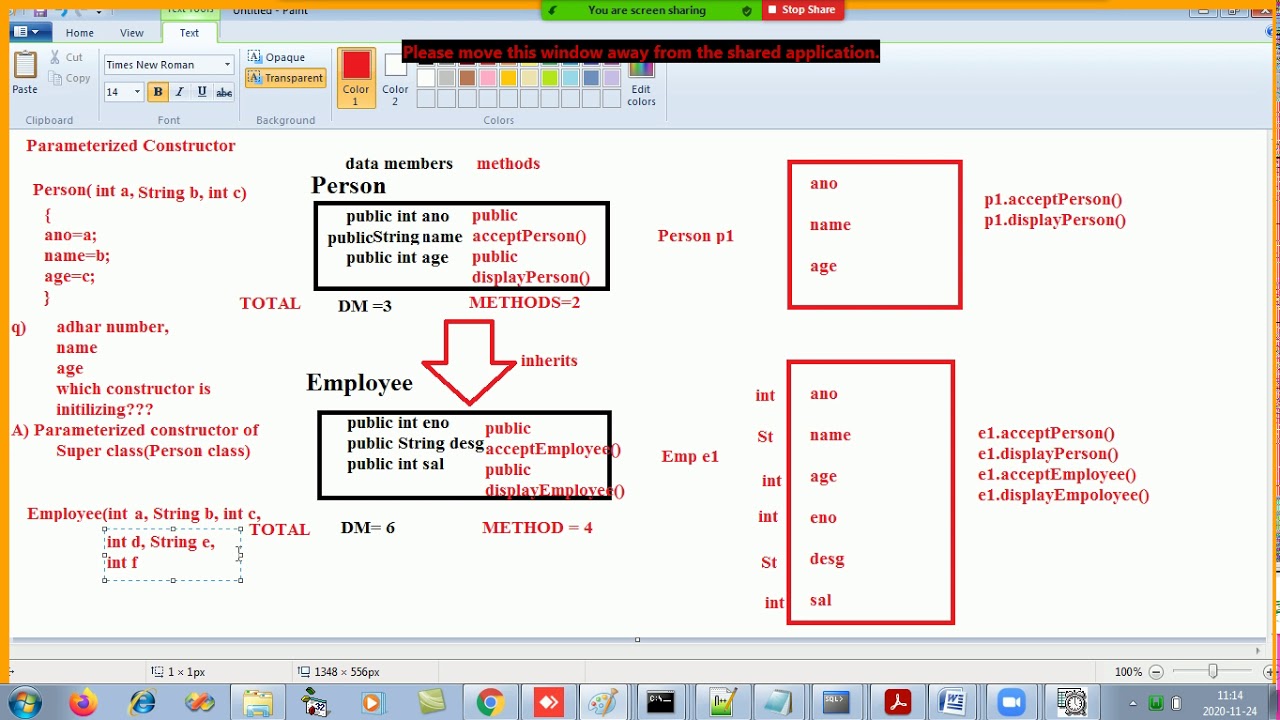 Java Internship Program - Episode 11(Inheritance Program) - YouTube