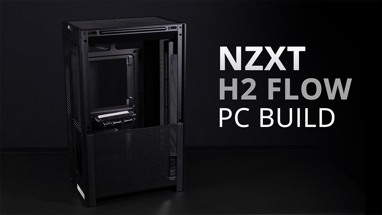 NEW NZXT H2 FLOW ITX PC BUILD │ C850 SFX │ ROG X870I STRIX