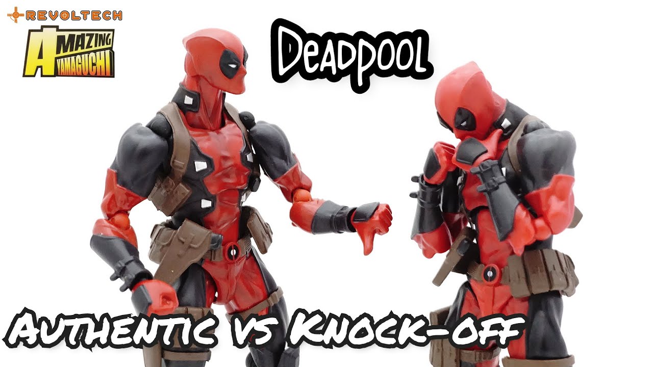 How to spot bootleg / KO Amazing Yamaguchi Revoltech Deadpool