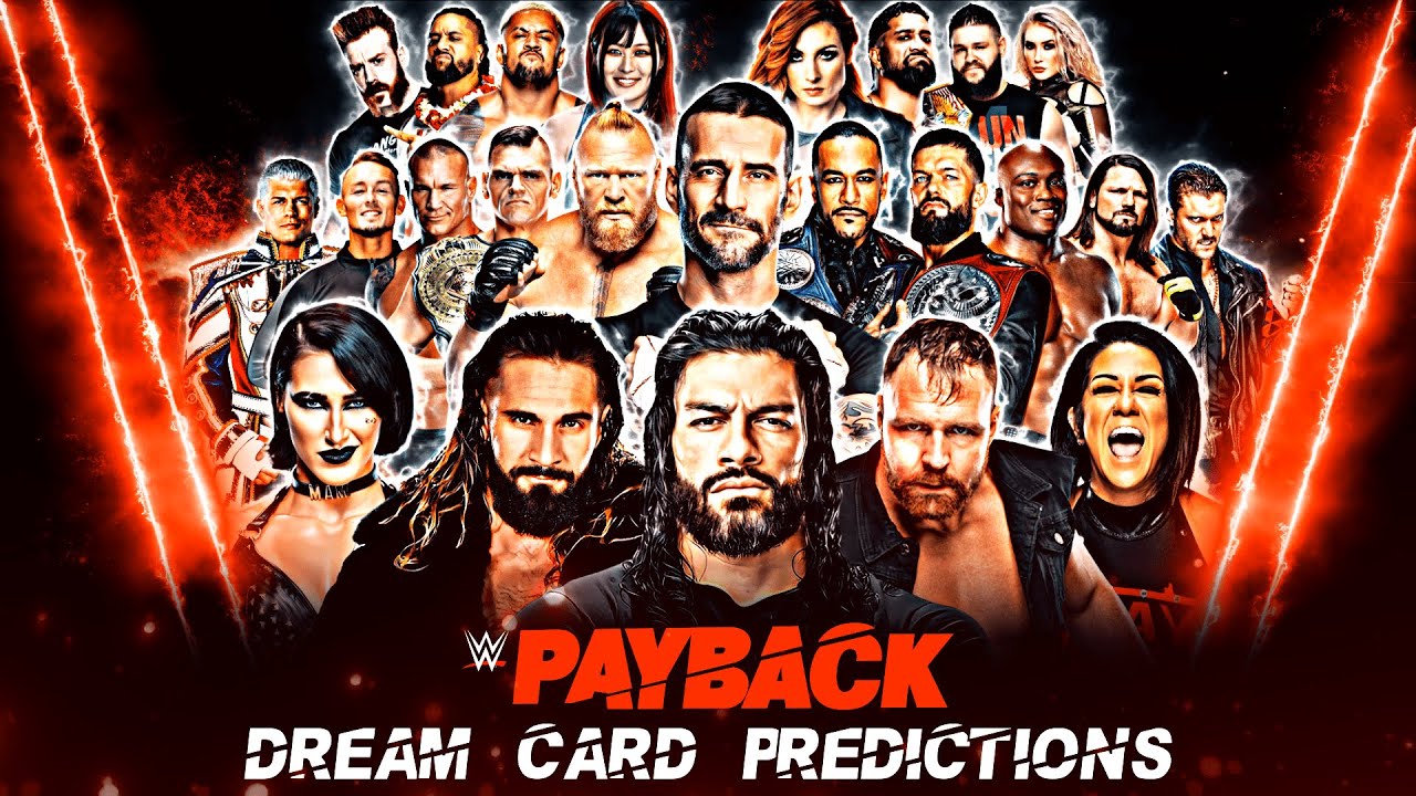 WWE Payback 2024 Dream Card Prediction V2 💥