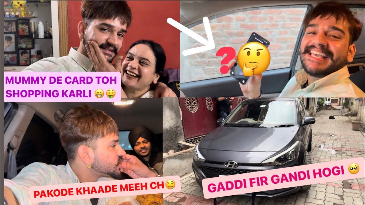 Mummy Da Karwata Mota Kharcha💸|| Meh De Mousam ch Pakode Kahde😋||SAHILSADIOURA VLOG ||