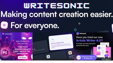 Write Smarter, Not Harder With Writesonic