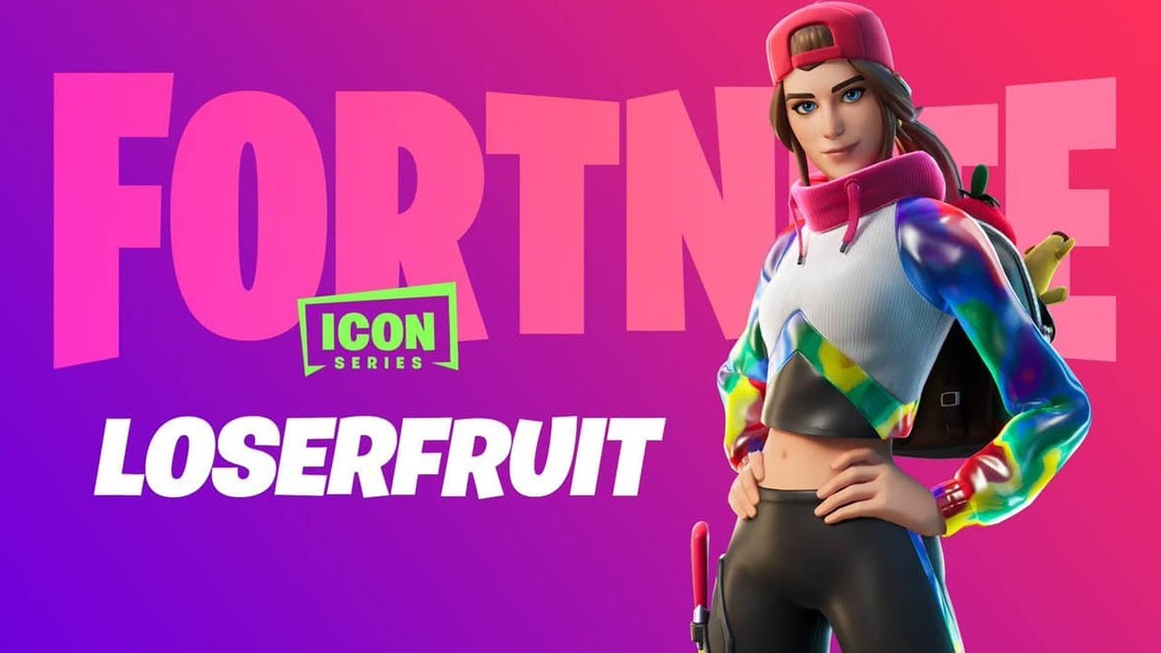 new-loserfruit-skin-gameplay-giveaway-winner-fortnite-youtube