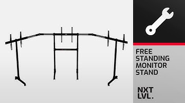 Next Level Racing Free Standing Monitor Stand Instructional Video