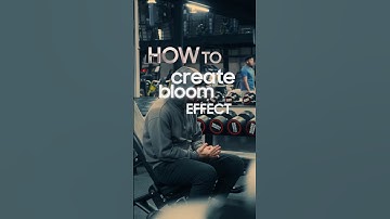 How 🤔 To Create 💡 Bloom Effect ⚛️ !! #visualeffects #tutorial #shorts #aftereffects #preset #premier