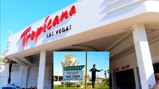 Las Vegas LEGENDARY Tropicana Hotel Before DEMOLITION | My Stay
